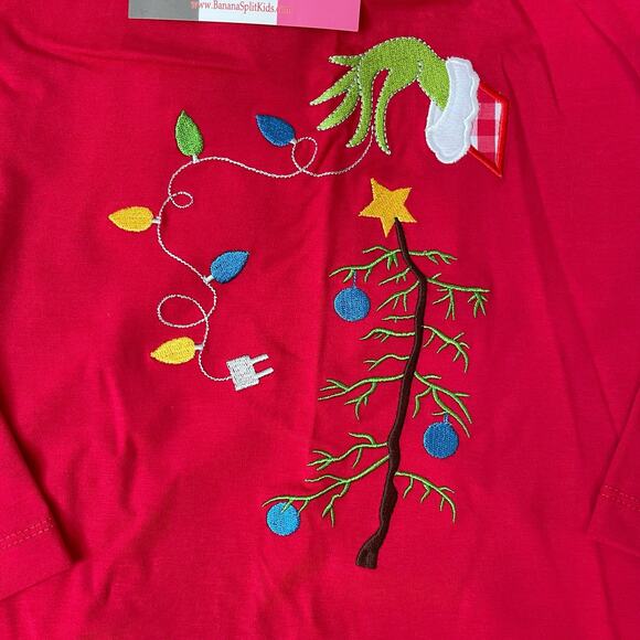 NWT Banana Split 4T Green & Grumpy Boys Pant Set - Picture 3 of 4